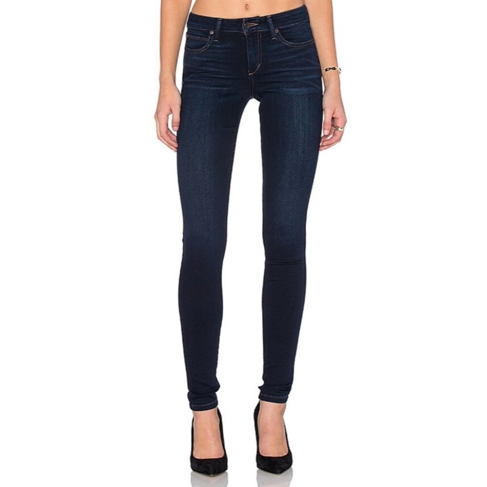 Joe's Jeans Women’s Skinny Jeans Flawless Honey Curvy Ankle Dark Wash Denim 24